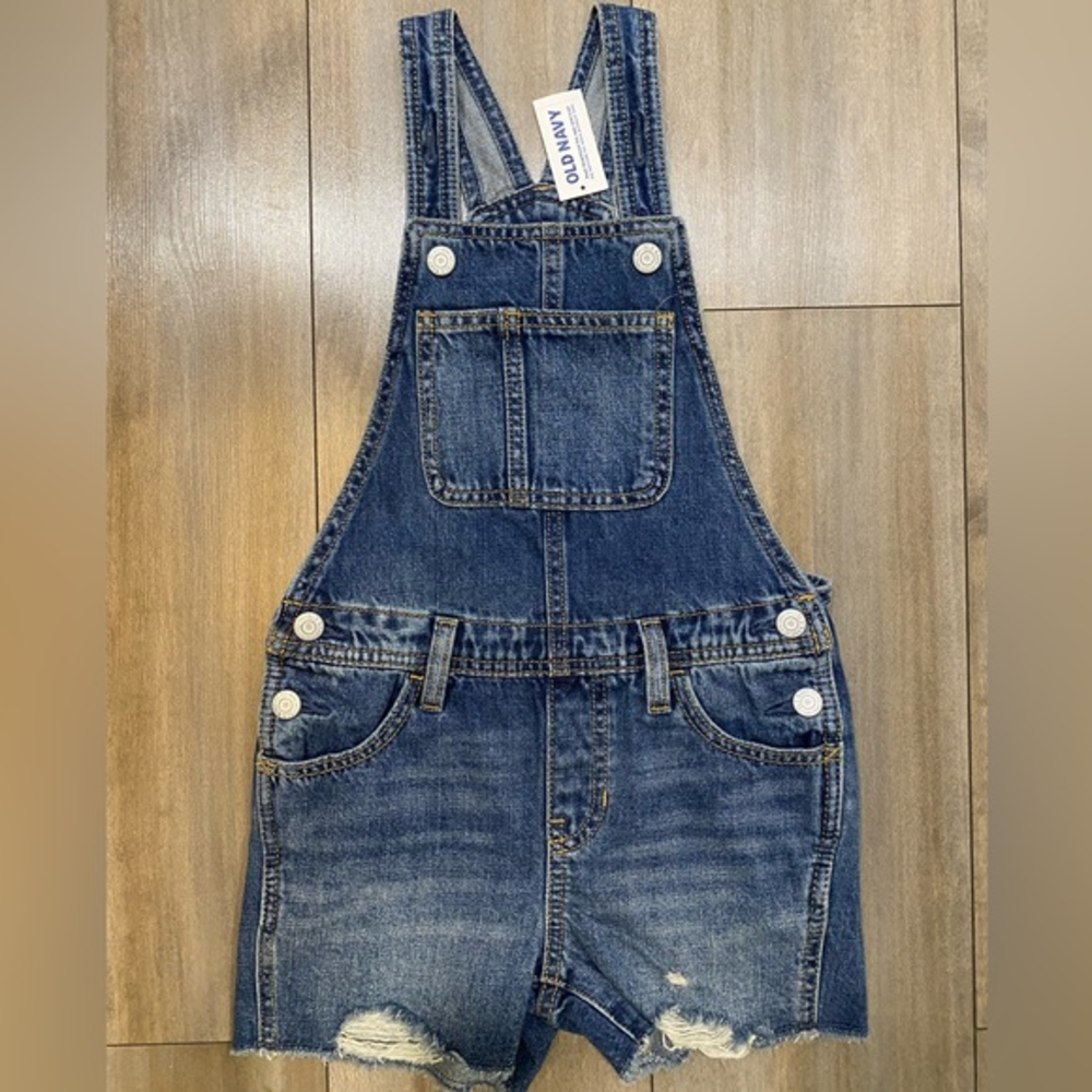 Old Navy Youth Girl Short Overall‎ Size XS (5)